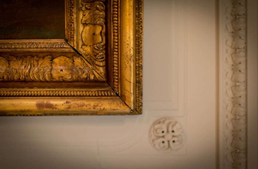 Frame of a Victorian painting
